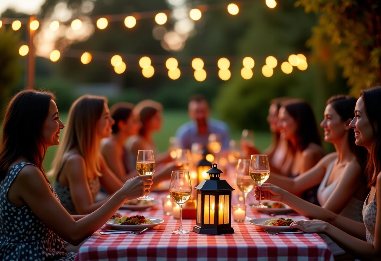 ambiance rétro : adoptez le style guinguette pour vos soirées d été -  guinguette rétro